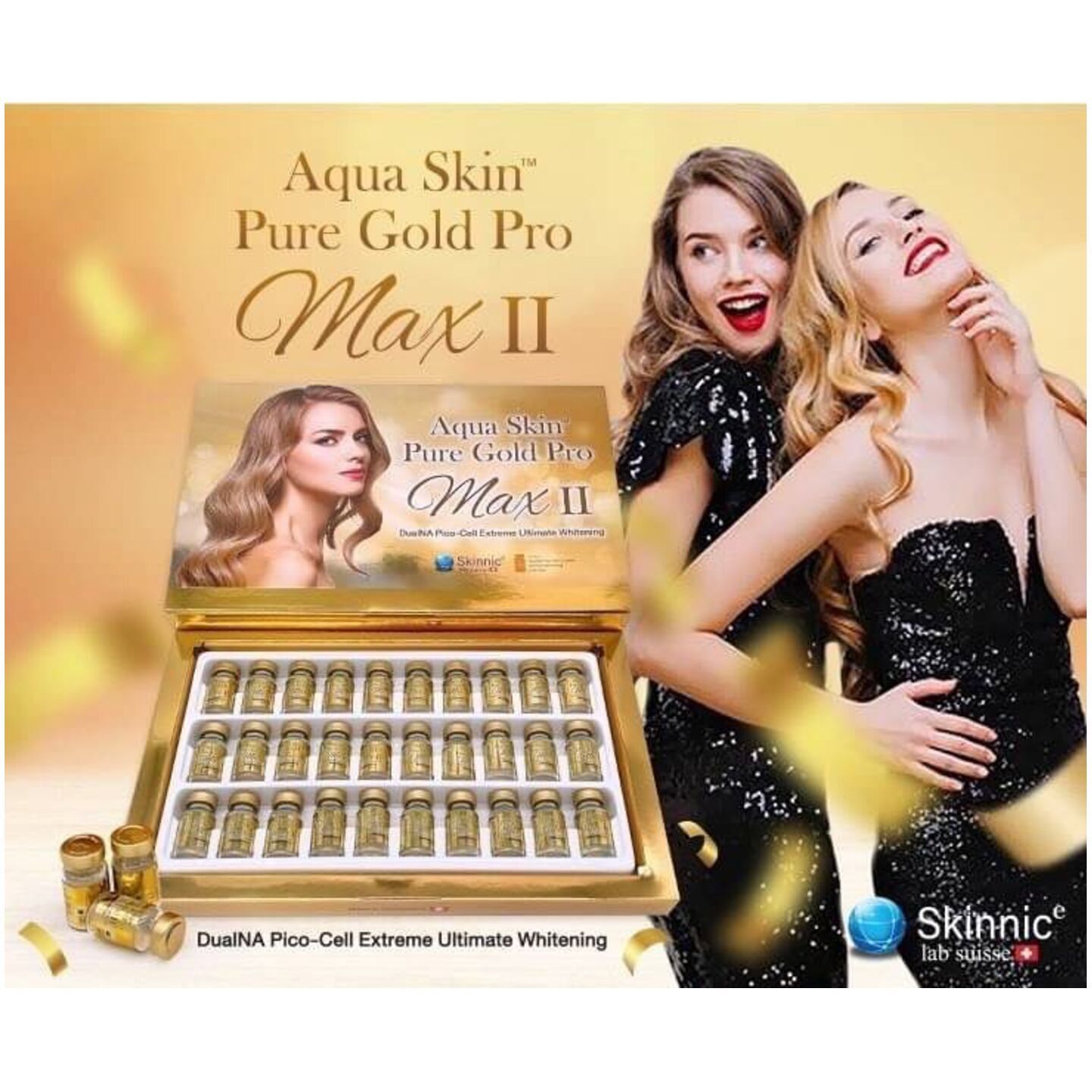 Aqua Skin Pure Gold Pro- Max II