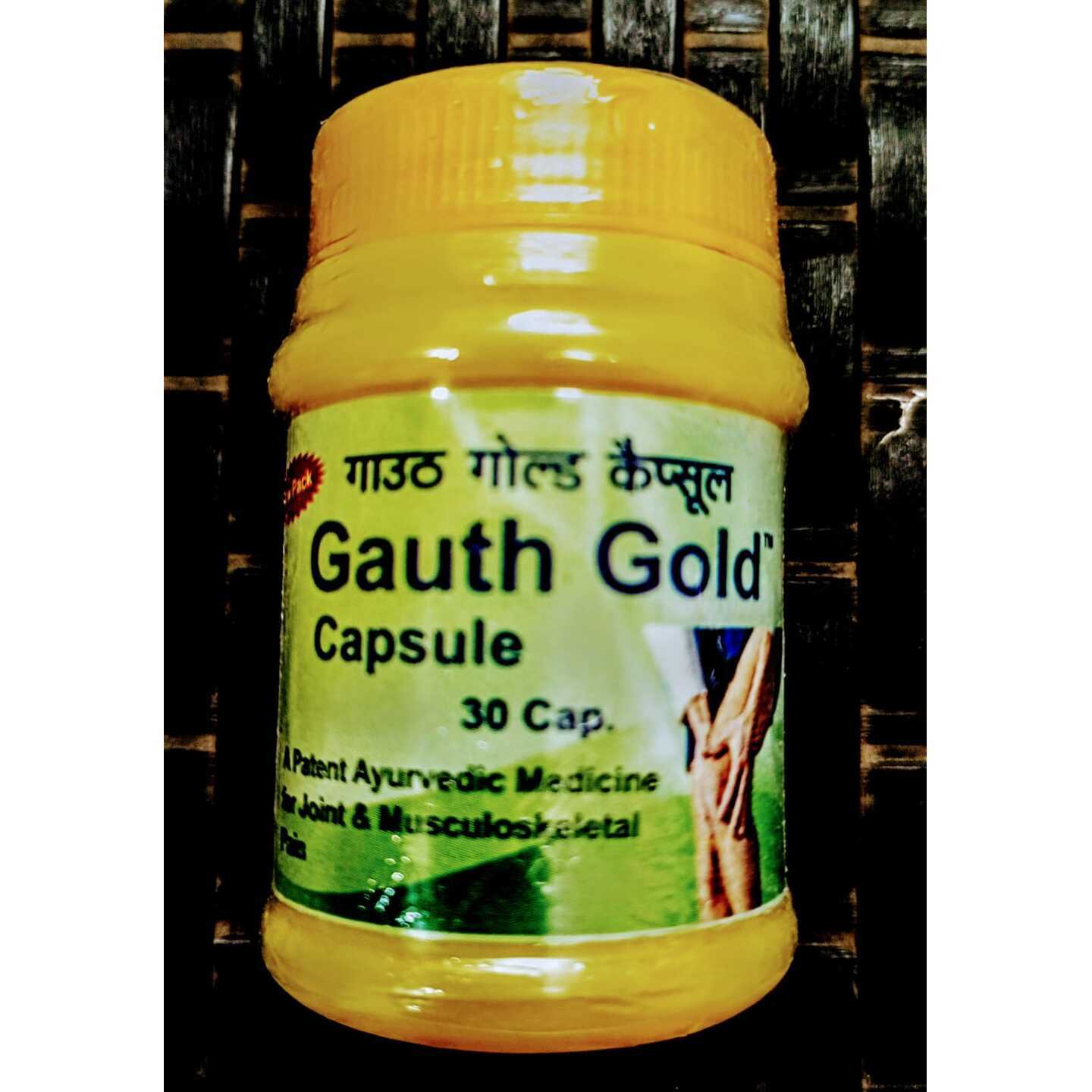 Gauth Gold Capsule  Pack of 3