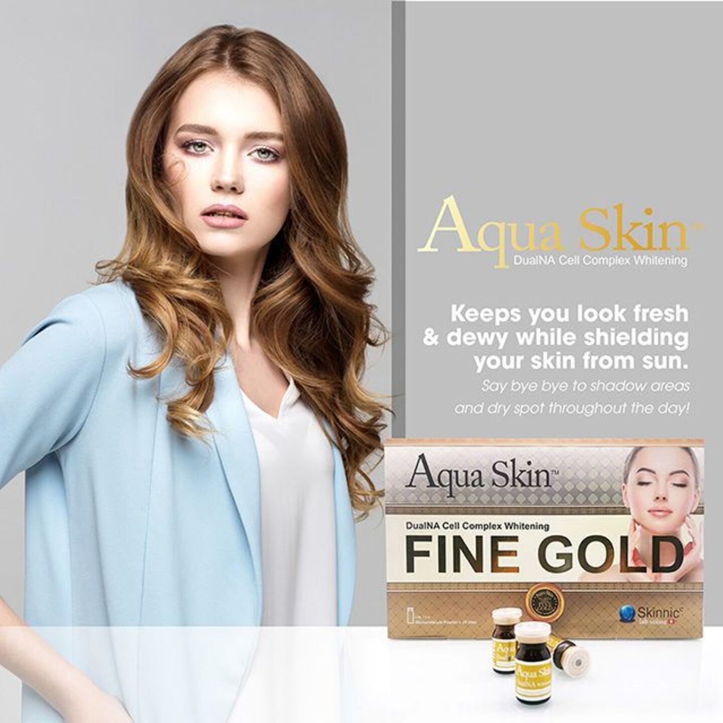 Aqua Skin Fine Gold 