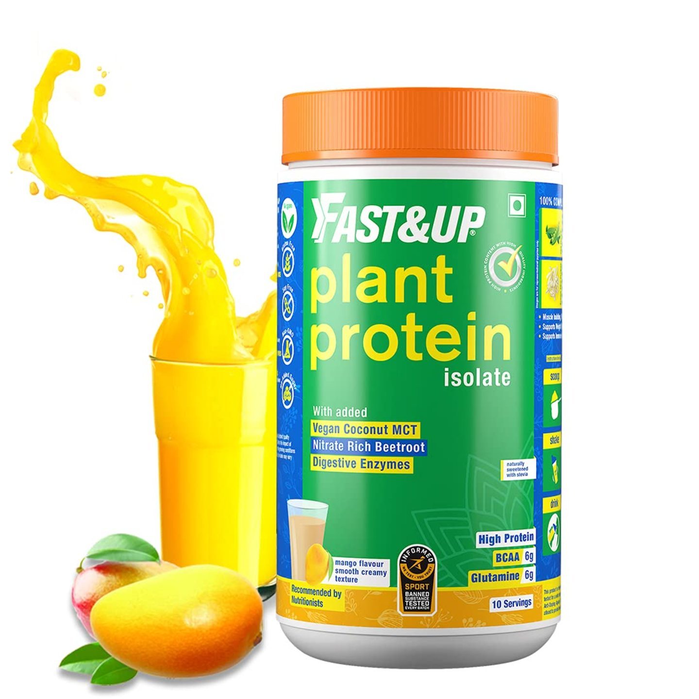 FAST & UP, PLANT PROTEIN ISOLATE