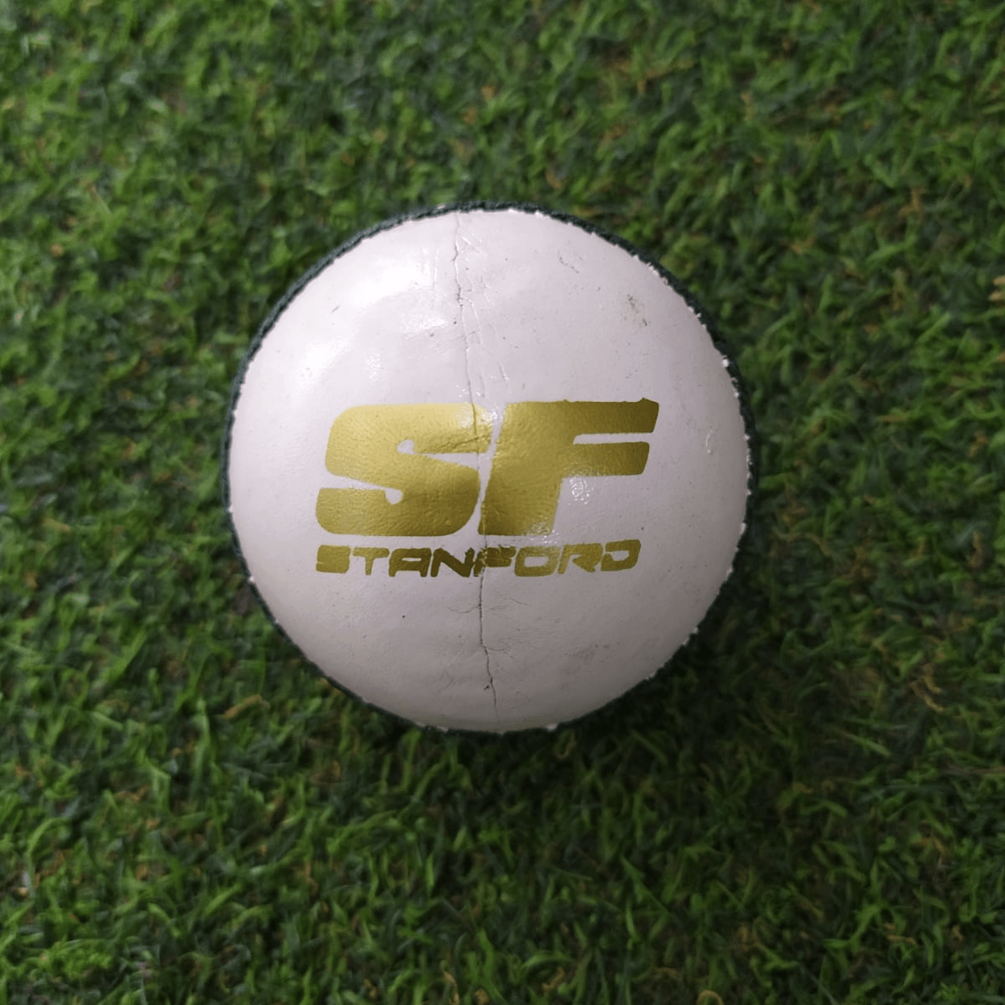 SF YORKER WHITE, (LEATHER BALL)