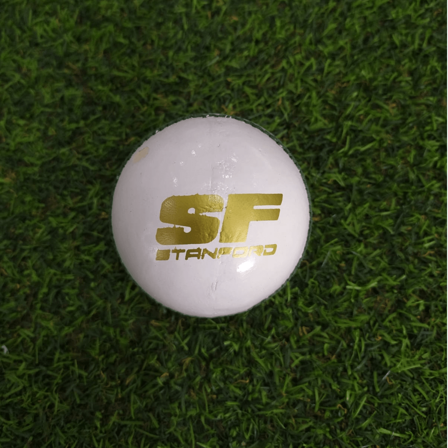SF TRUE TEST WHITE, (LEATHER BALL)