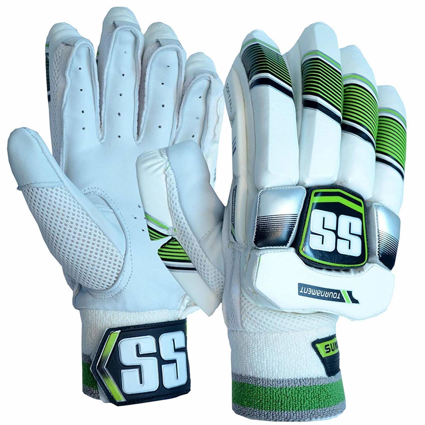 SS TOURNAMENT CRICKET BATTING GLOVES, LEFT HANDED