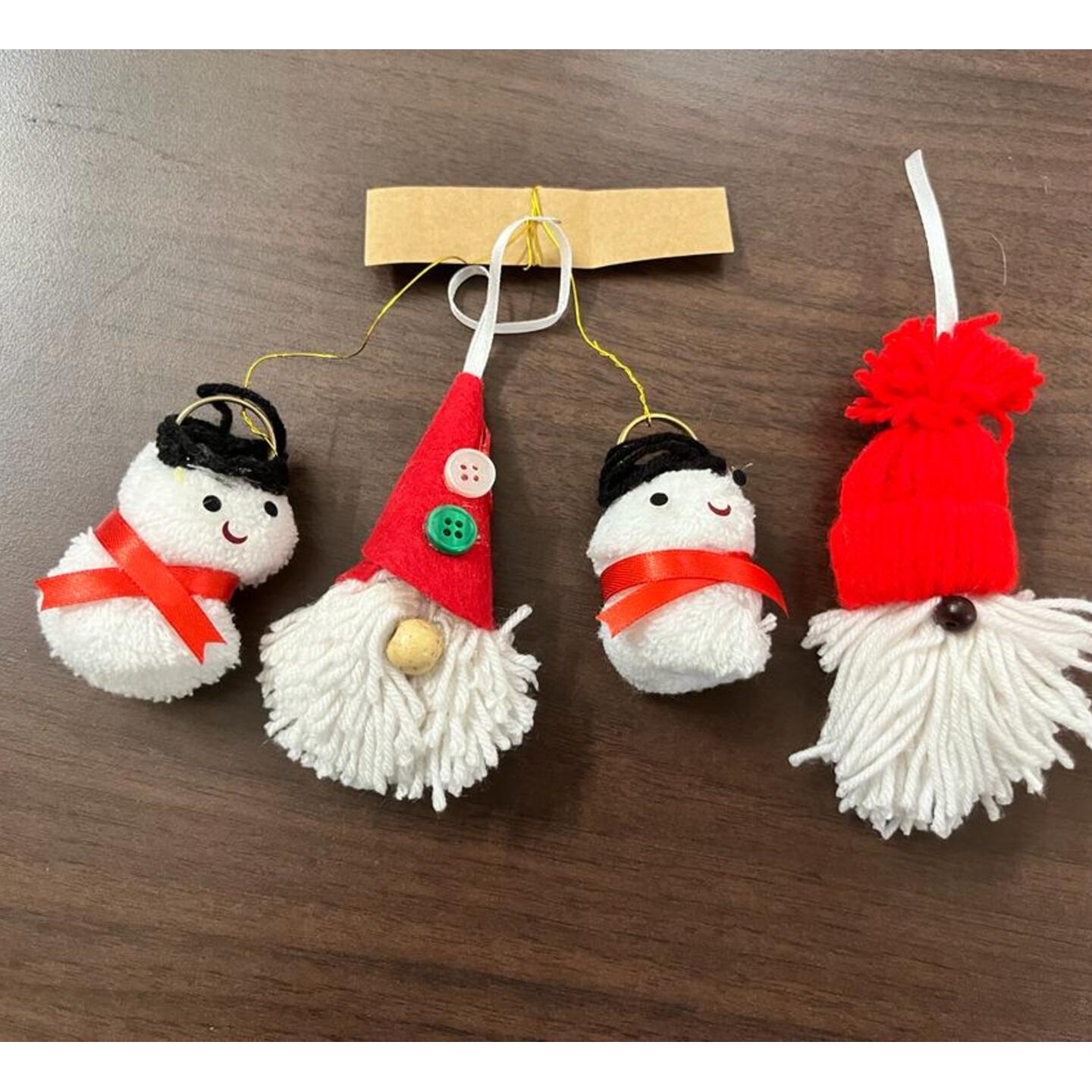 Christmas Ornaments - Set of 4