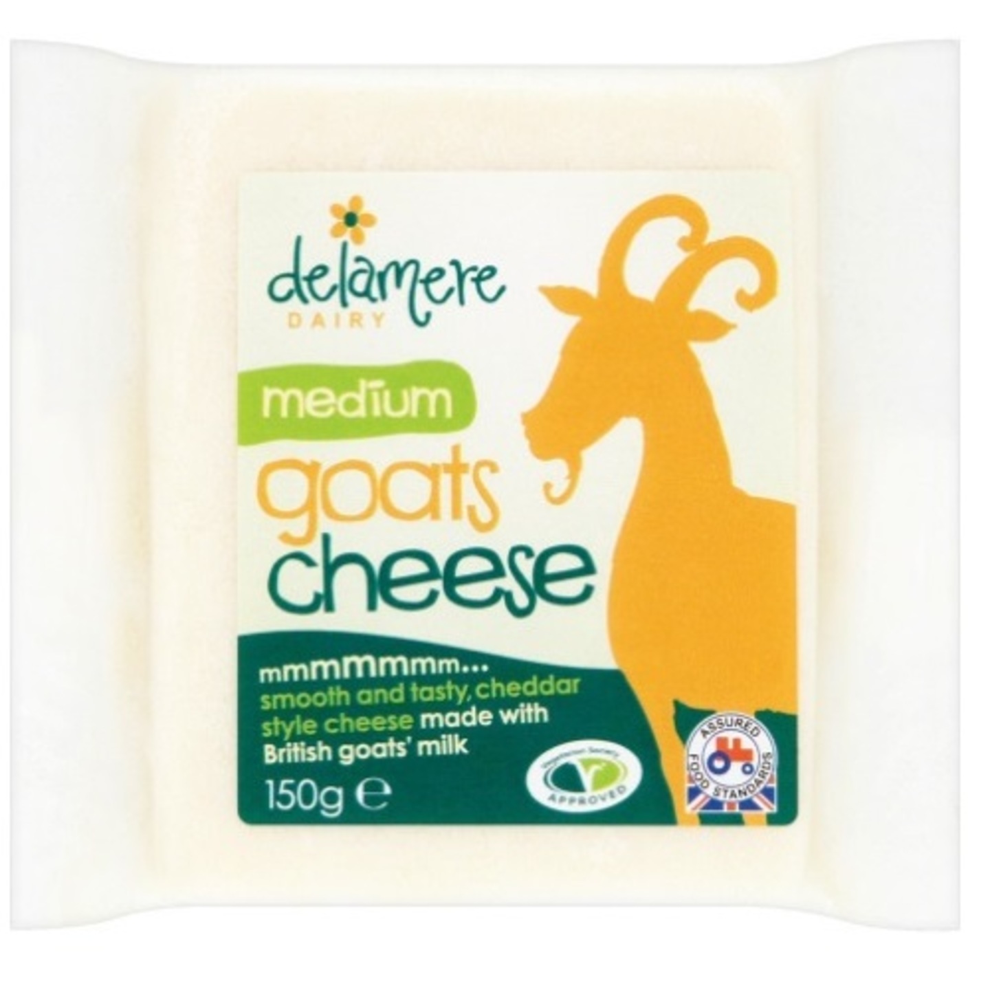 Delamere Dairy - Medium Hard Goats Cheese