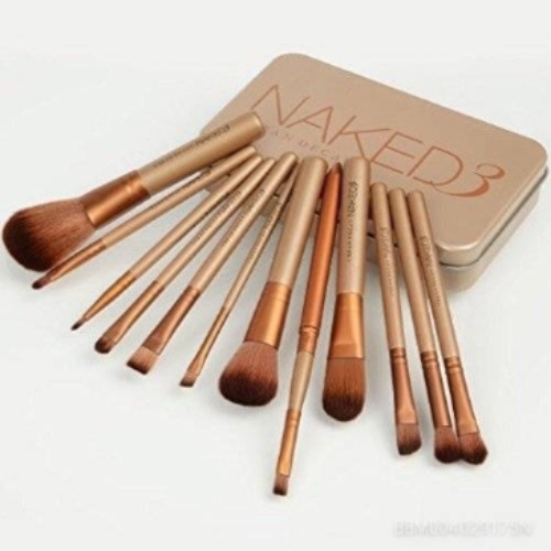 URBAN DECAY Naked 3 Power Make Up Brush and Pencil Box Size Kit BBM004029175N