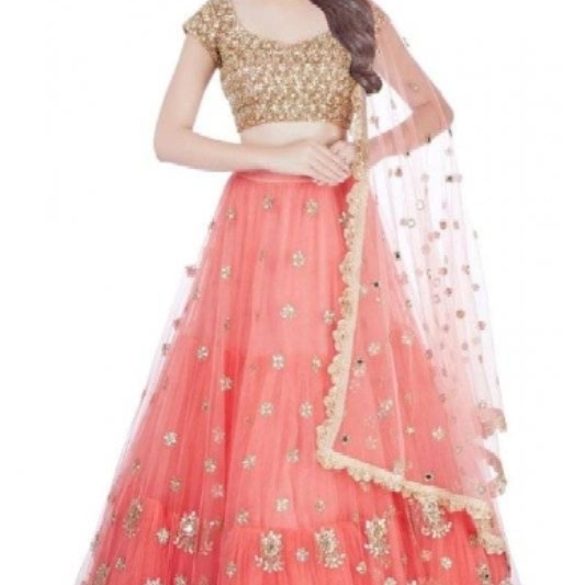 Today Deal Goldan Embroidered Lehenga Choli For WomenXXX009285272N 