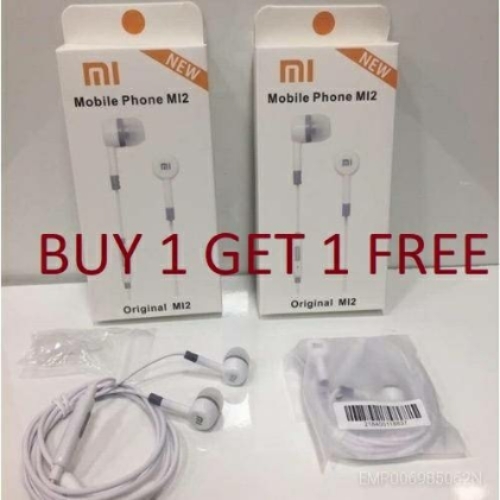 SKYPHR IMPORTED -MI  (original) MI2 Stereo Earphone/Headphone/Hands-free (BUY 1 GET 1 FREE ) OFFER    EMP006985062N!!