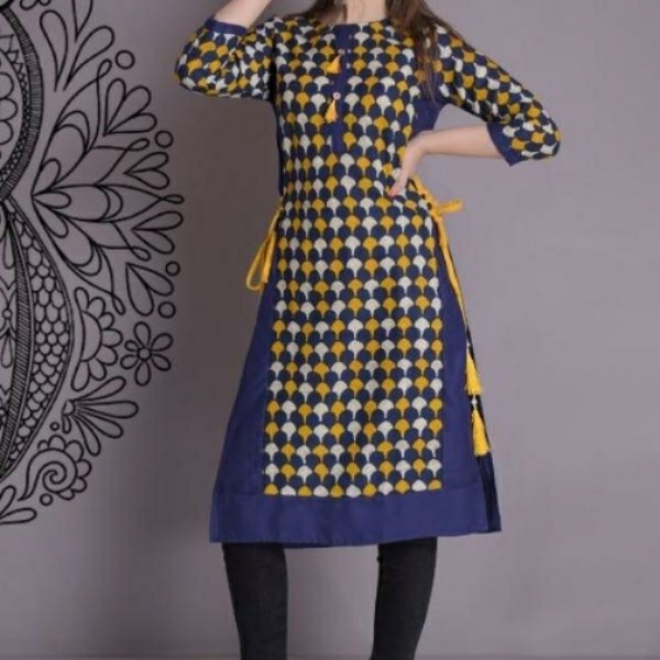  cotton printed kurti
