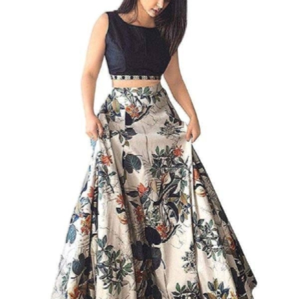 Shagun Fashion Multicolor Digital Printed Lahenga Choli  XXX013012518N   