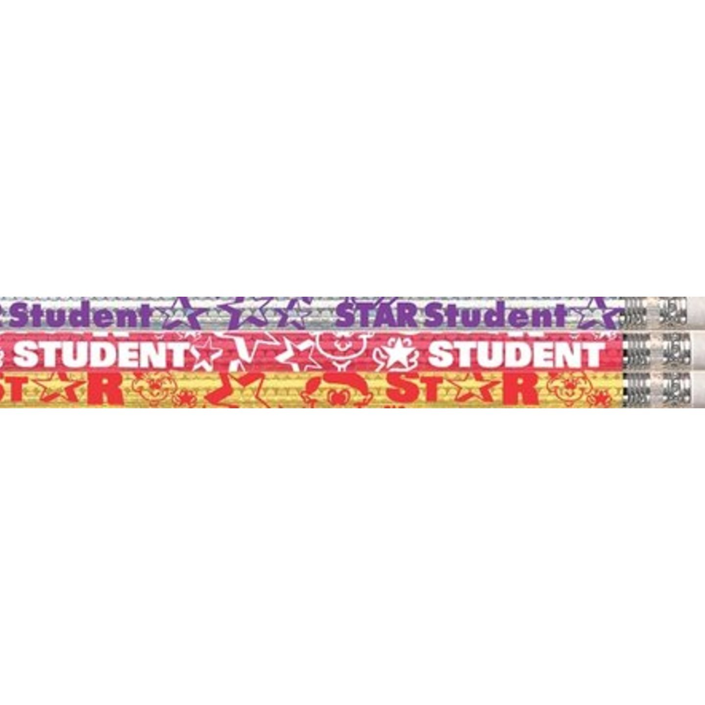 Motivational Pencils for Star Student 5 pc