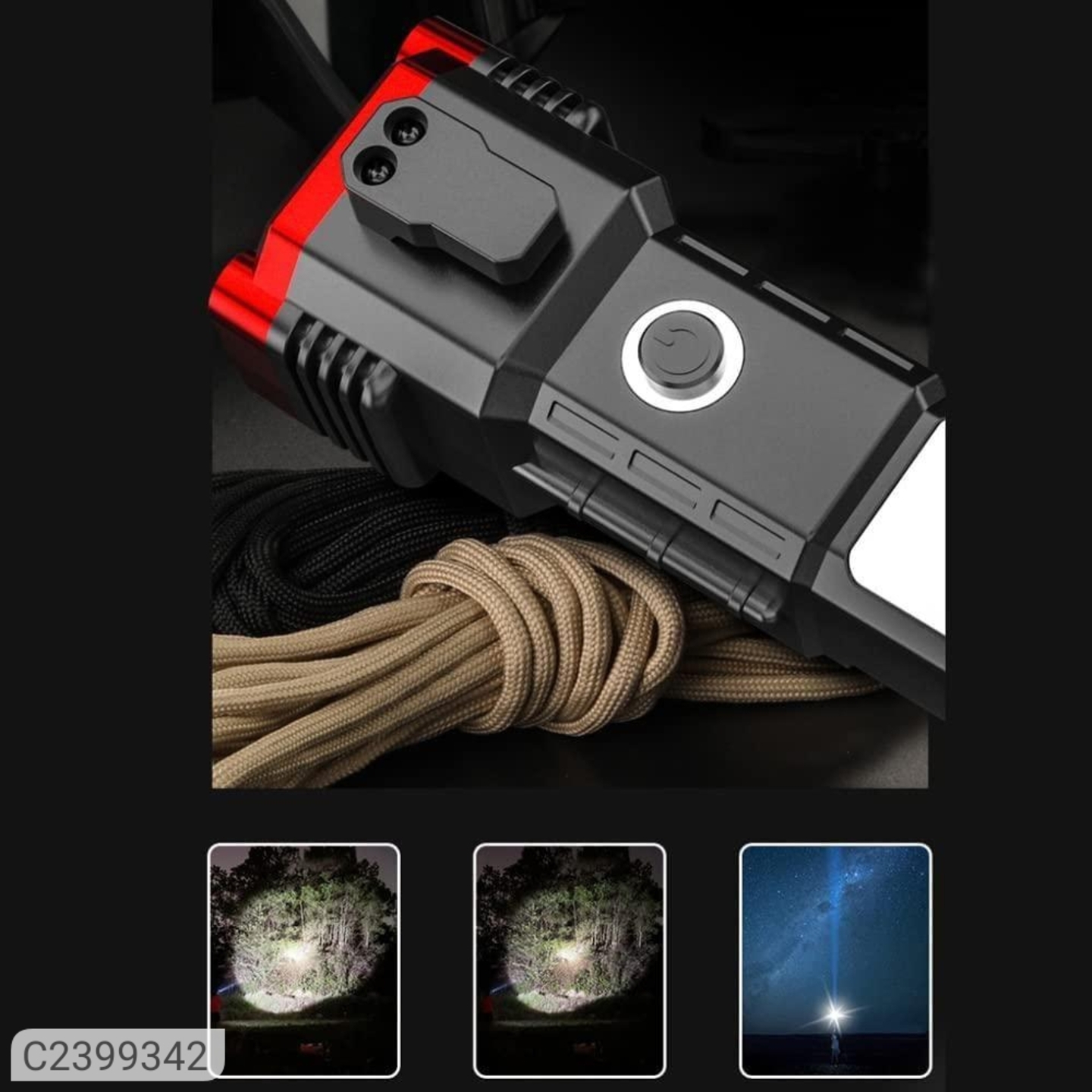 Multifunctional Work Portable LED Flashlight 3
