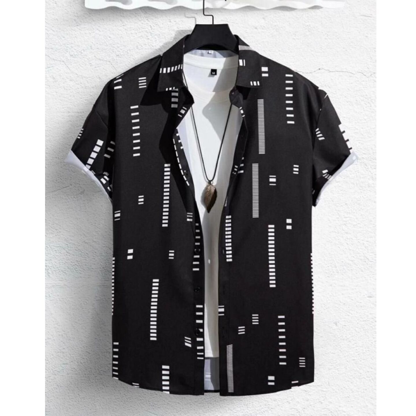 Rayon Printed Half Sleeves Regular Fit Mens Casual Shirt Code C2396662
