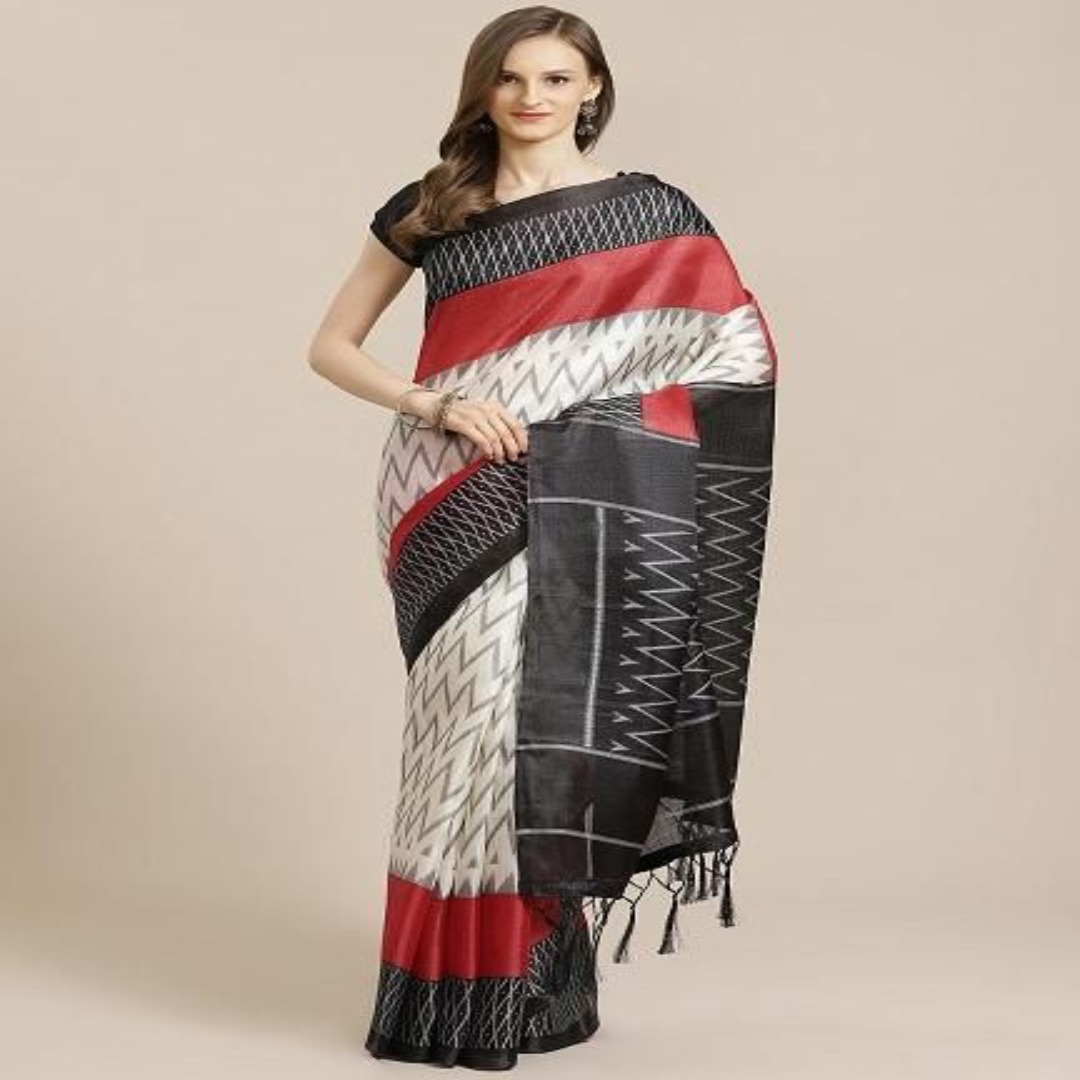 Elegant Printed Mysore Silk Saree (Code: C1773190)