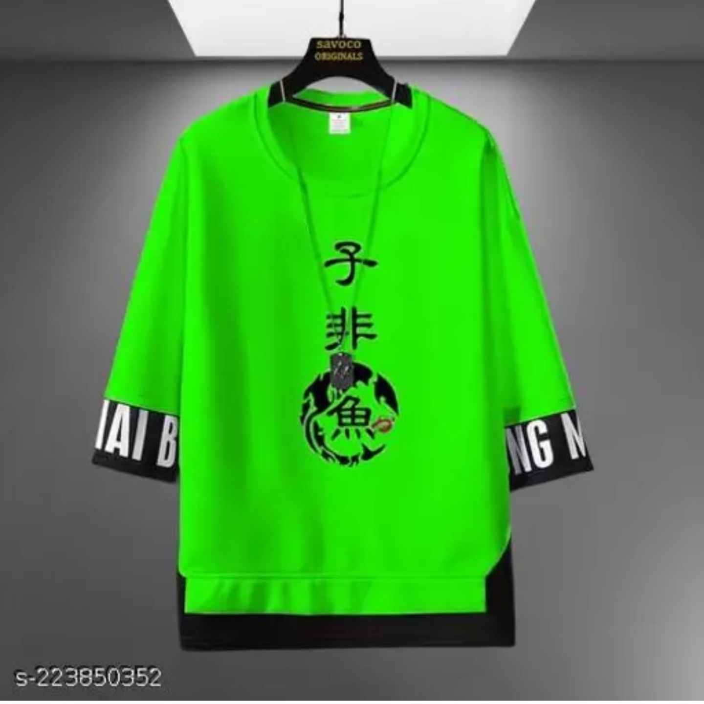 Pretty Partywear Men Tshirts oversize  loose fit