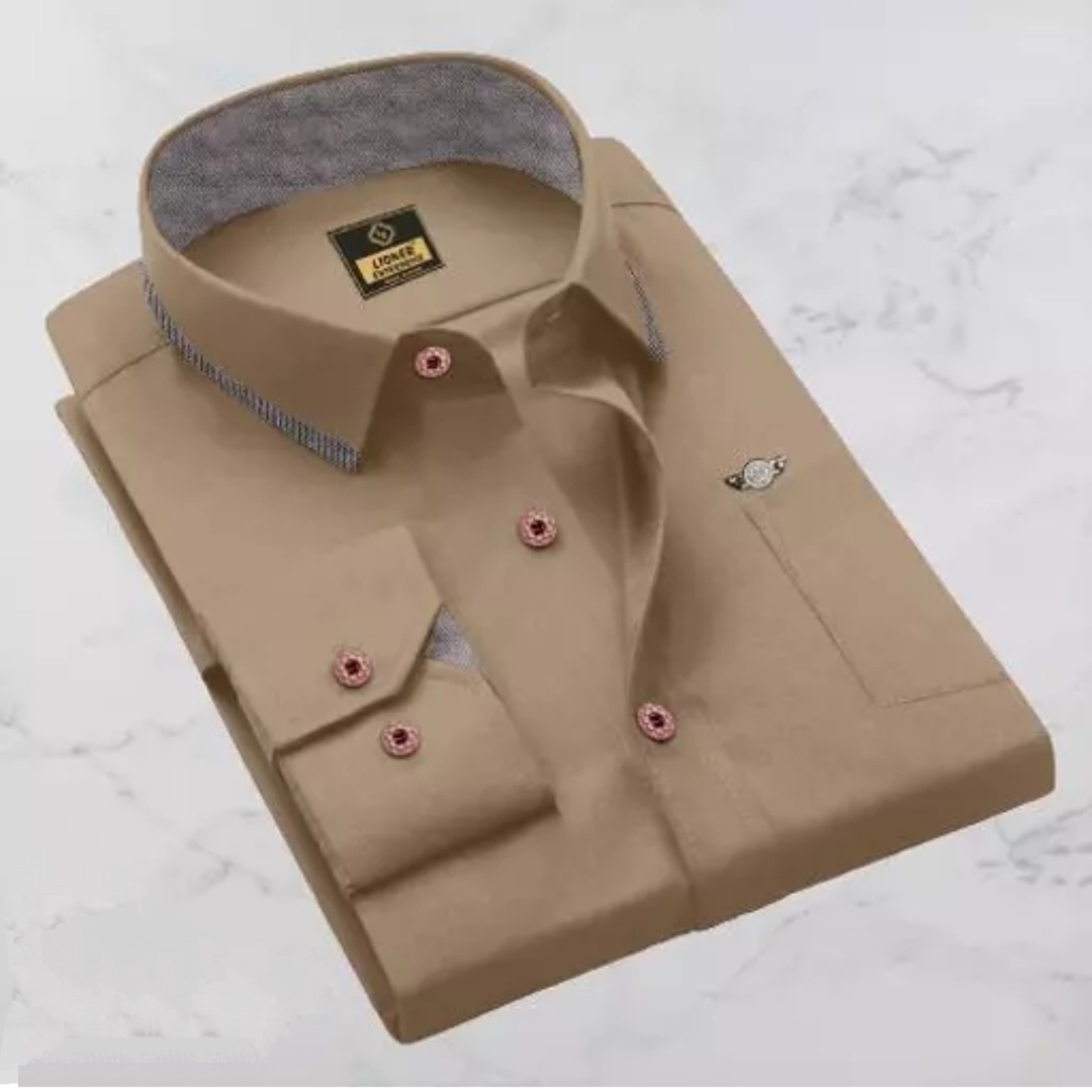 Mens cotton Formal shirt s-163593288