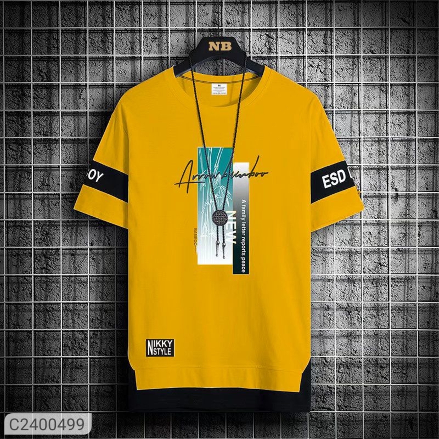 Beautiful Cotton Blend Printed T-shirt 2400499