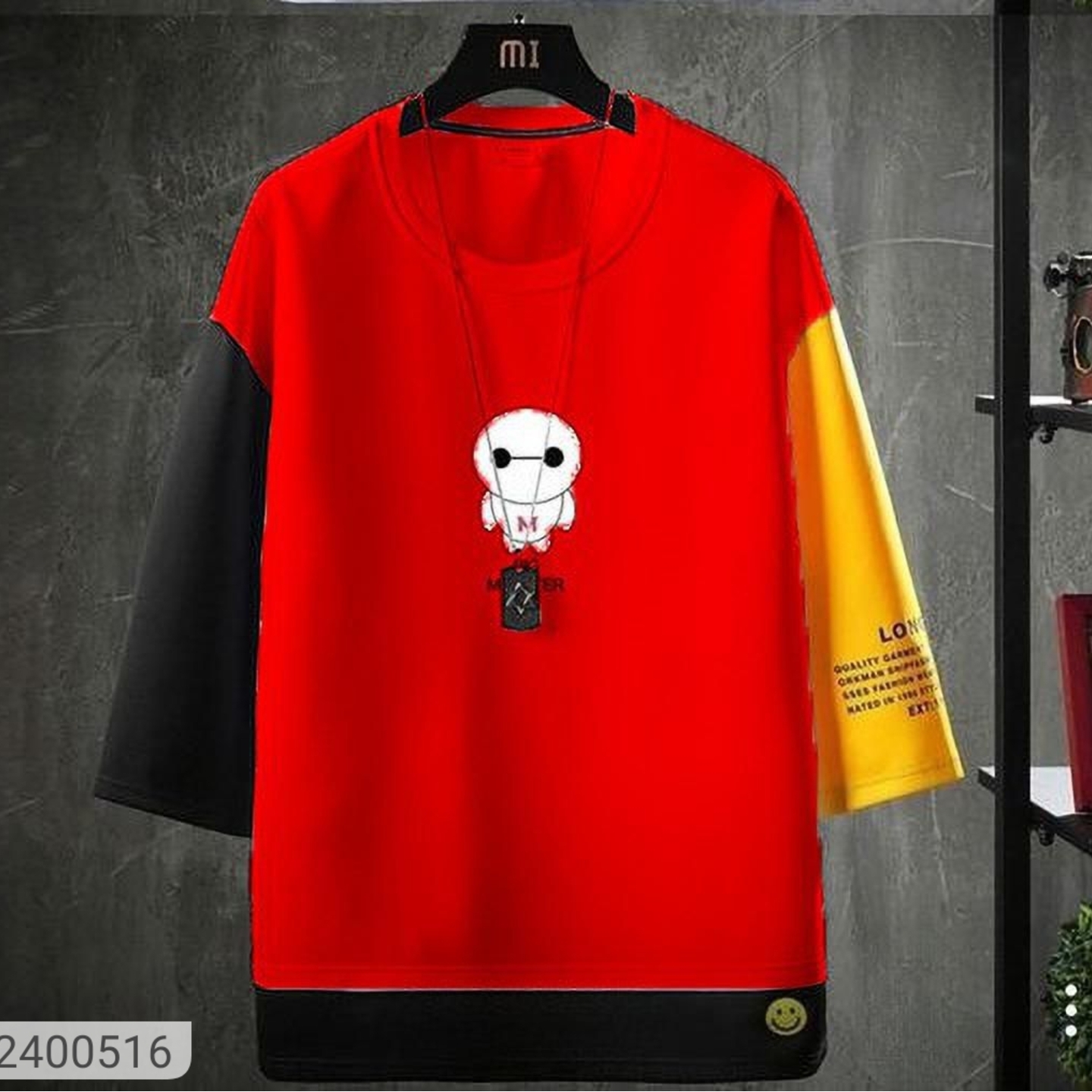 Beautiful Cotton Blend Printed T-shirt Code C2400516