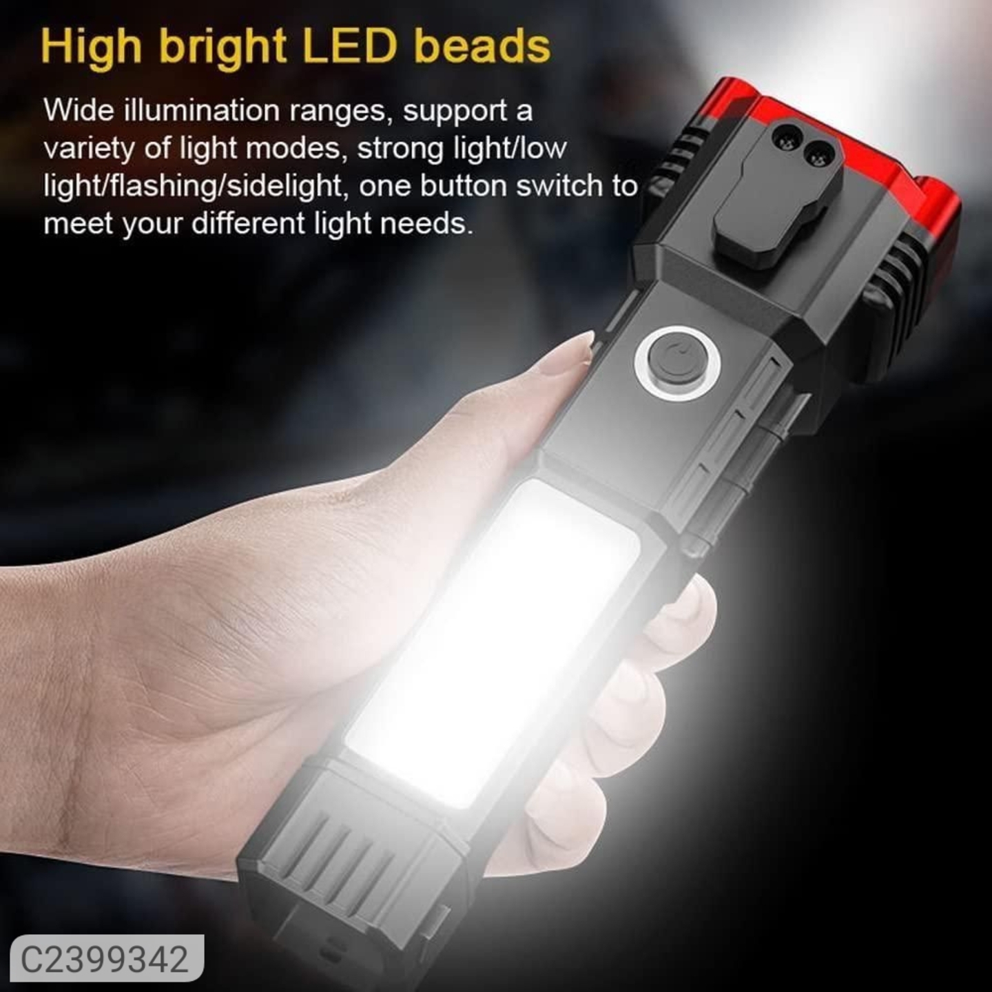 Multifunctional Work Portable LED Flashlight 2