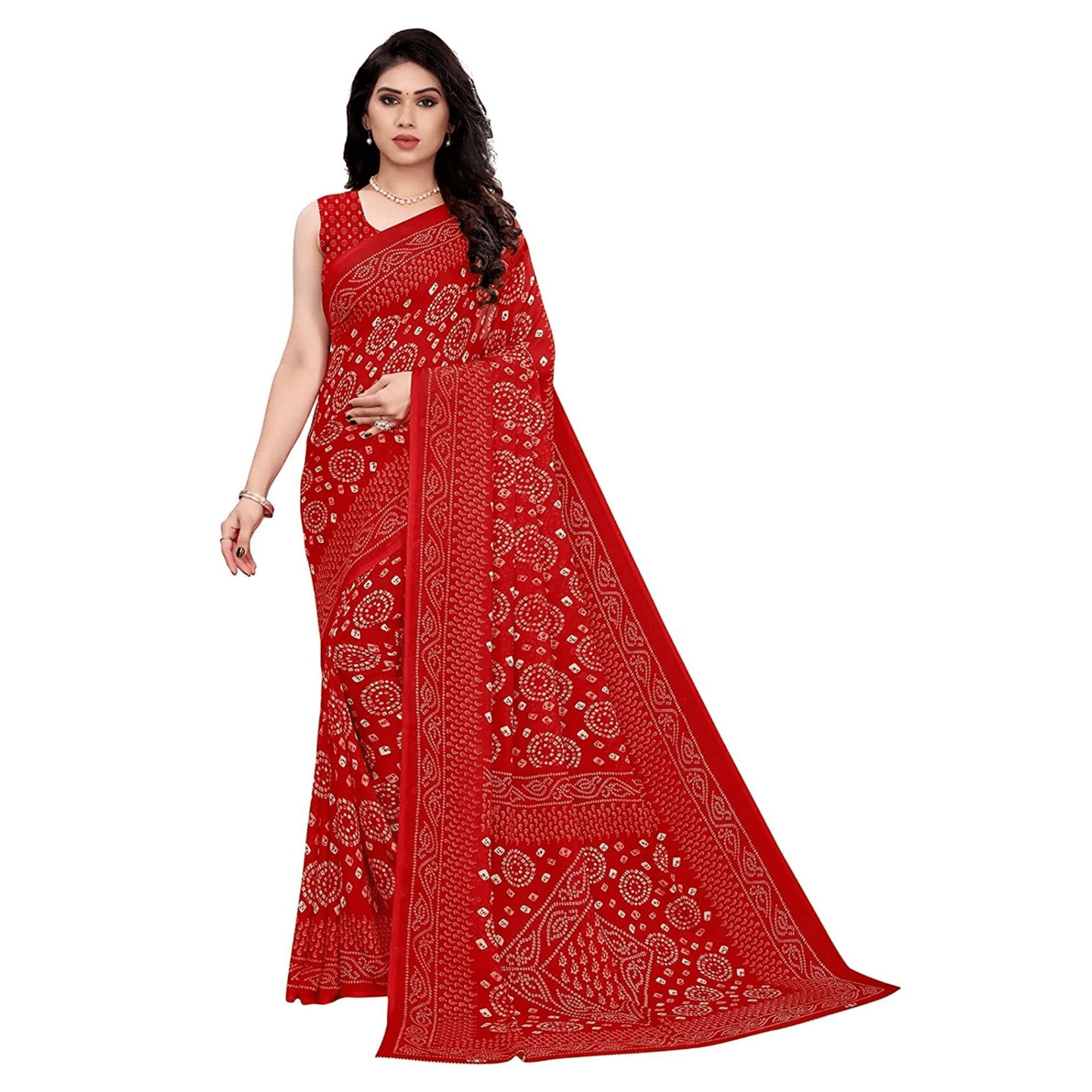 Latest Printed Georgette Saree (Code: C2328569)