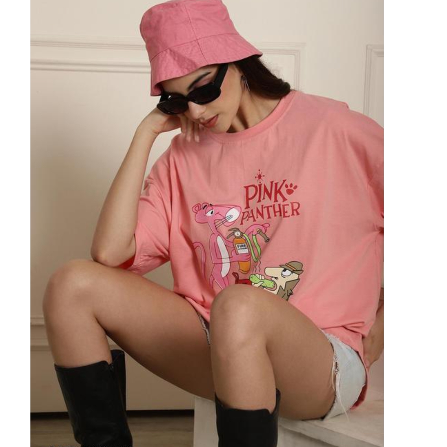 Graphic Printed Cotton Regular Oversize tshirt for women  s-362269102