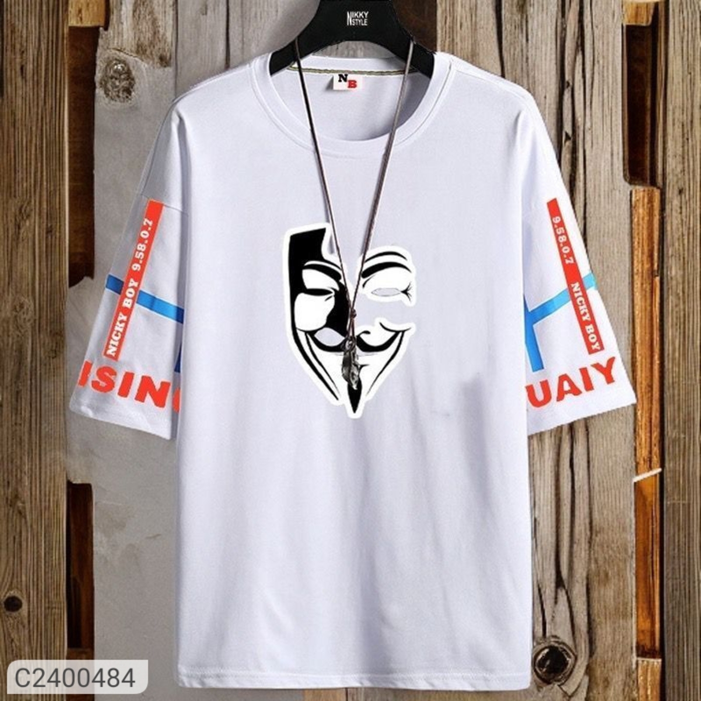 Beautiful Cotton Blend Printed T-shirt 2400484