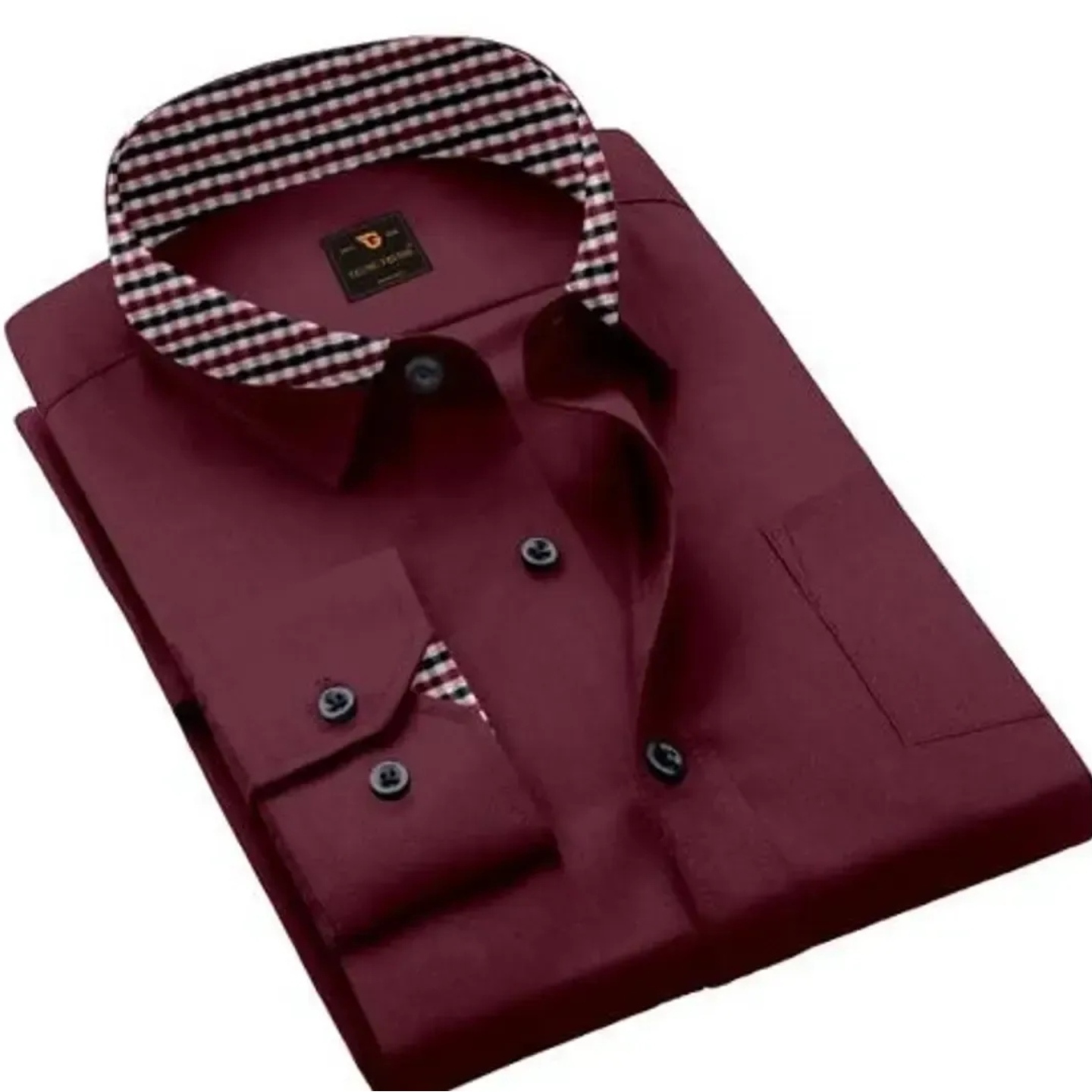 Reliable Cotton Self Pattern Long Sleeves Shirts For Men P-26496509