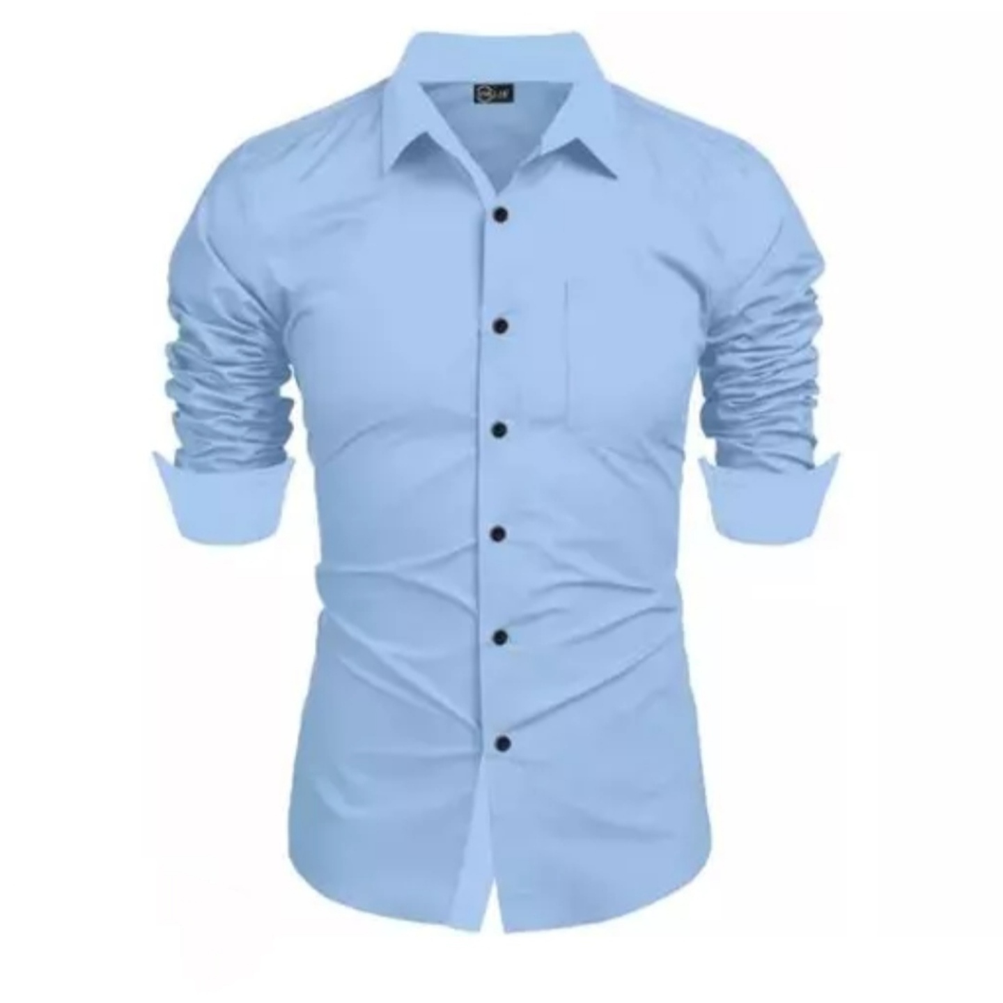 Premium quality cotton  casual formal full sleeve Plain Shirt For men s-392919762