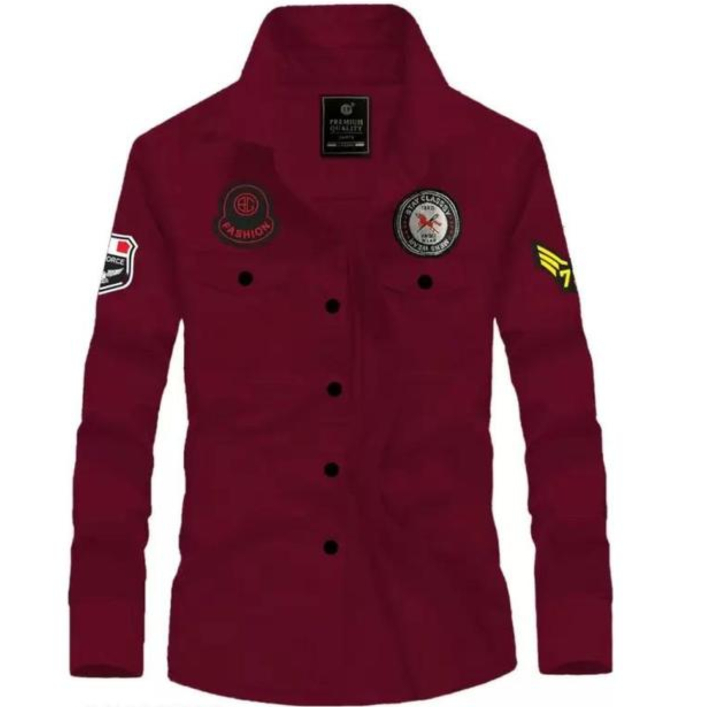 Men Regular Fit Solid Casual Shirt 345578999