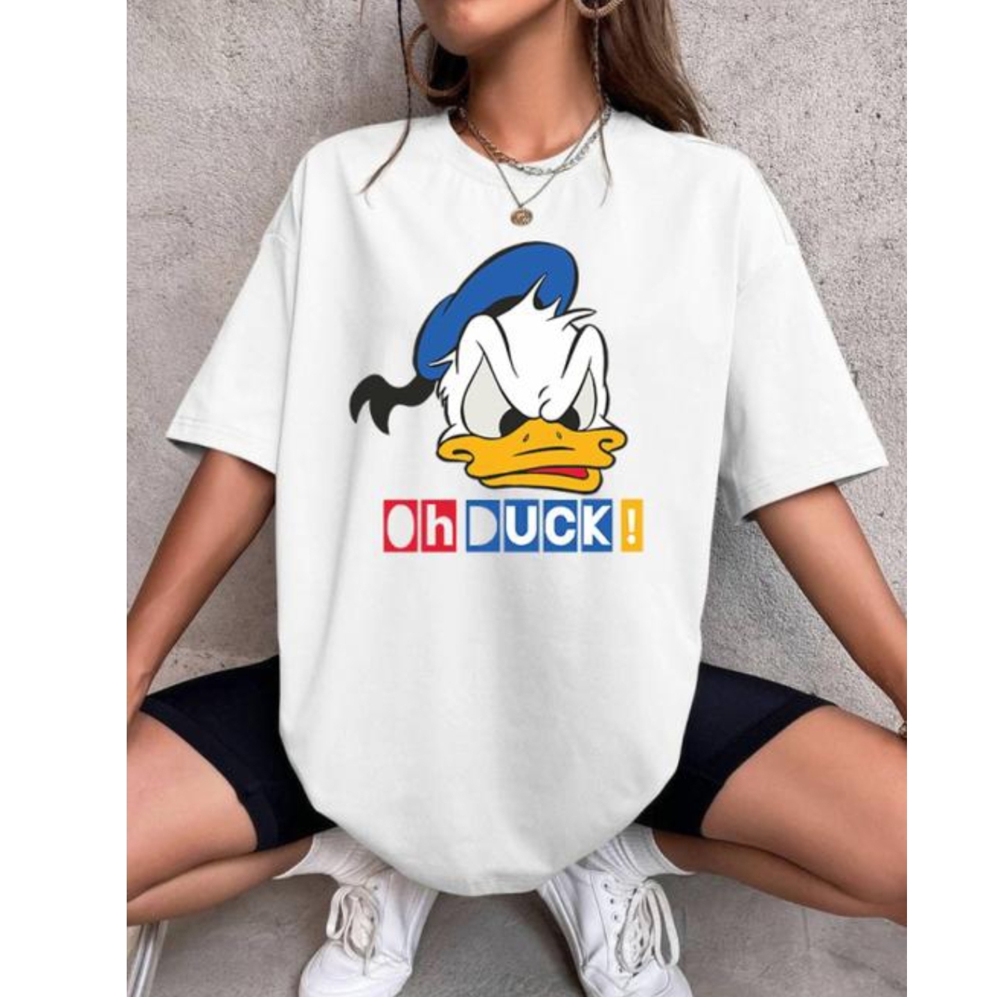 Oversize t-shirt for women and girls -284711407 