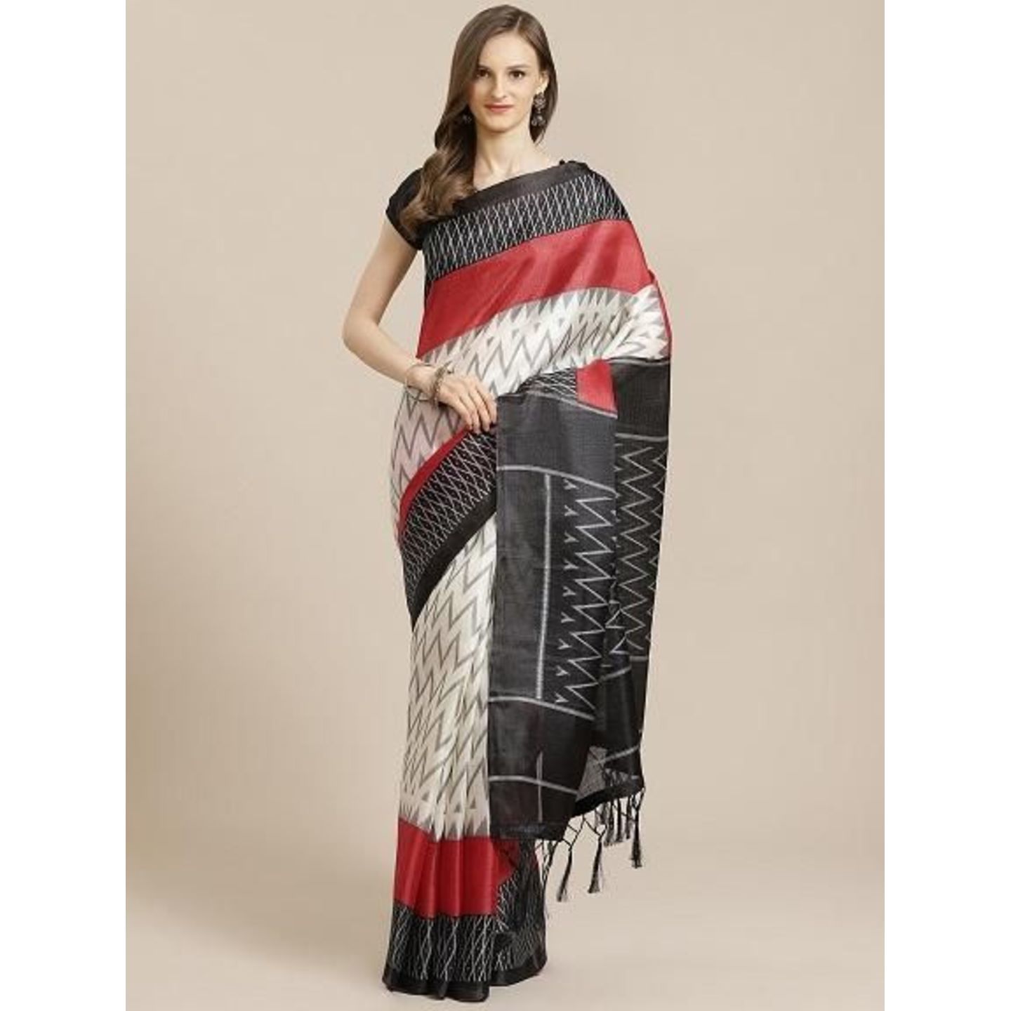 Elegant Printed Mysore Silk Saree (Code: C1773190)