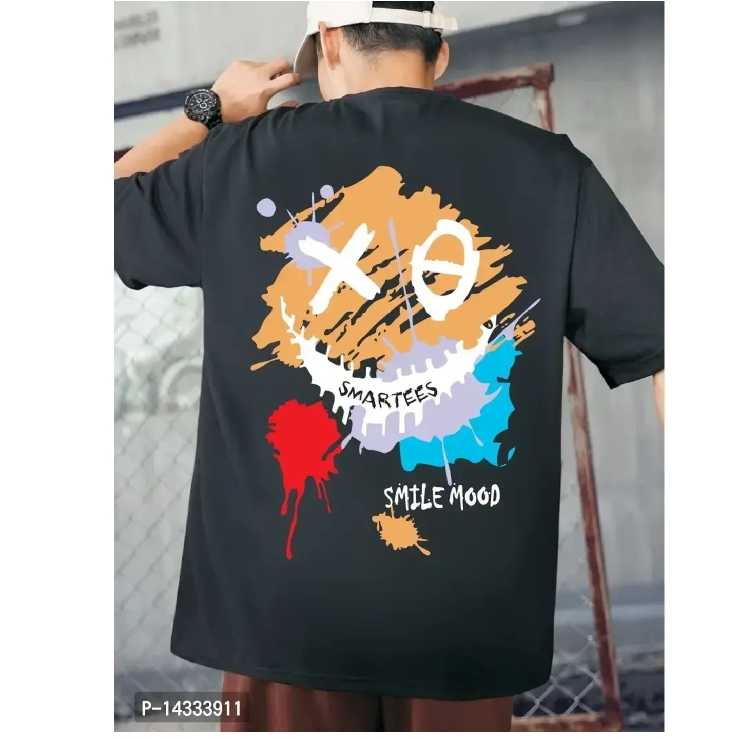Stylish Fancy Cotton Blend T-Shirts For Men P-14333911