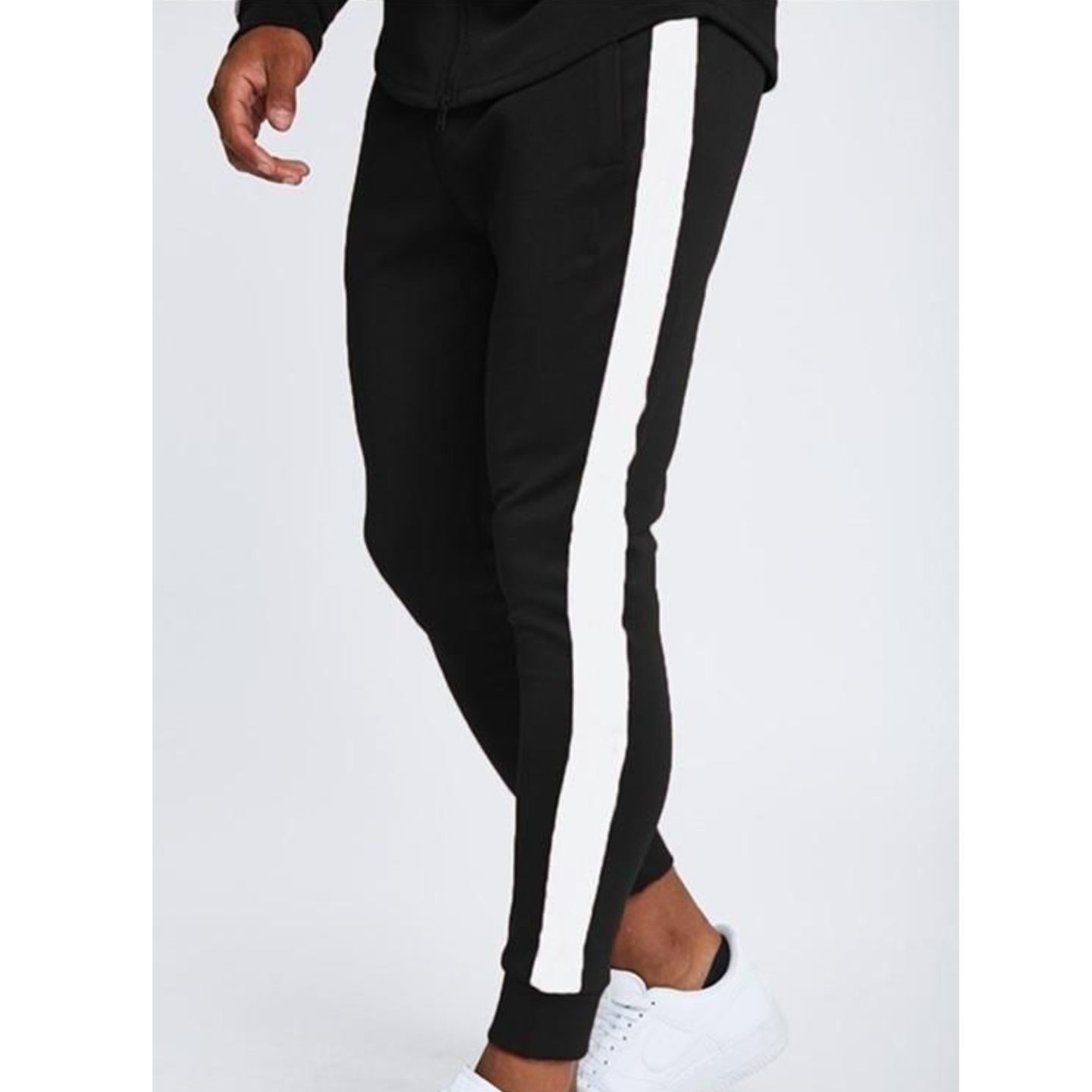 Polyester Blend Solid Slim Fit Track Pant (Code: C940880)