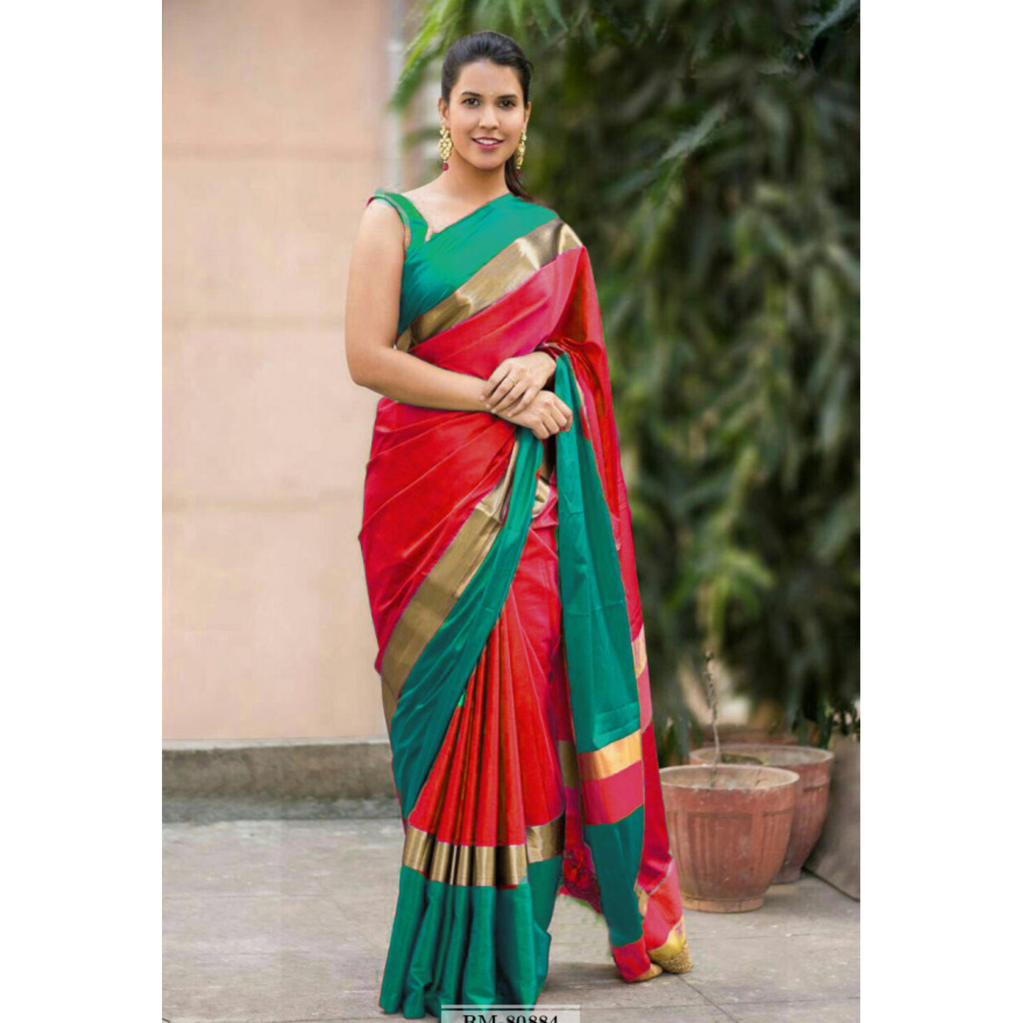 Trendy Soft Silk Sarees (R80884) 