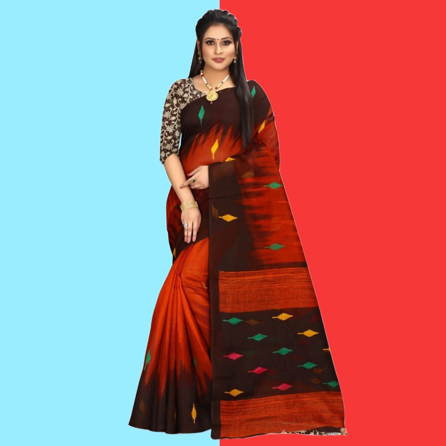 Delicate Mysore Silk Saree With Printed Work (Code: C1238335)