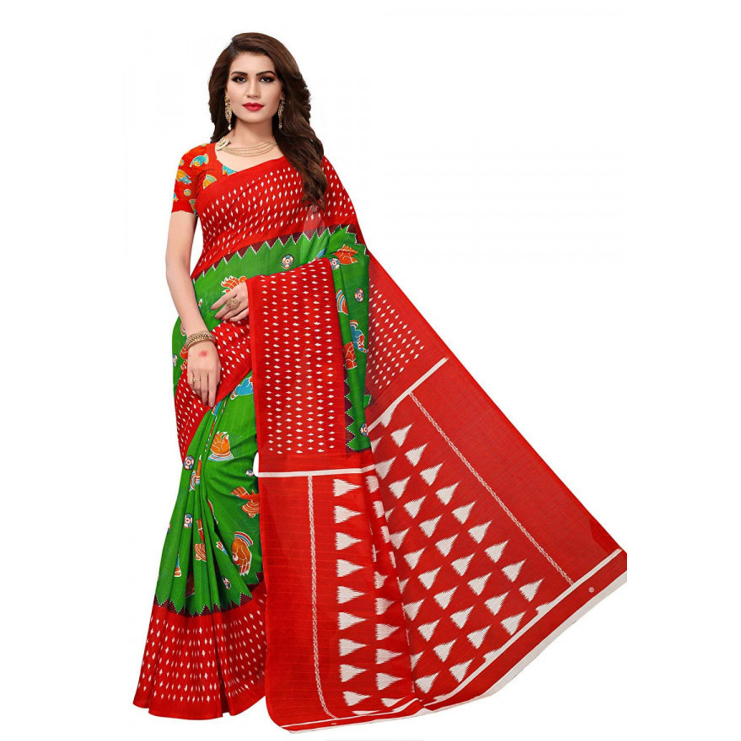 Trendy Bhagalpuri Silk Sarees (R80994) 