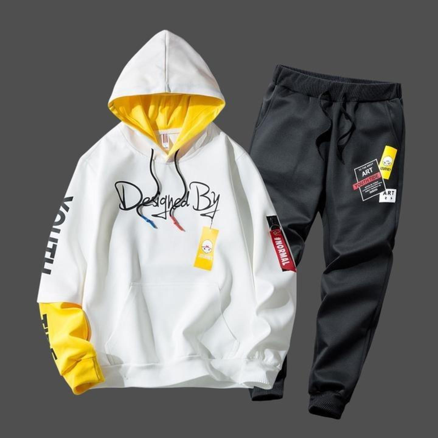 Fab Fleece Cotton Full Sleeves Mens Track Suit (Code: C2375732)