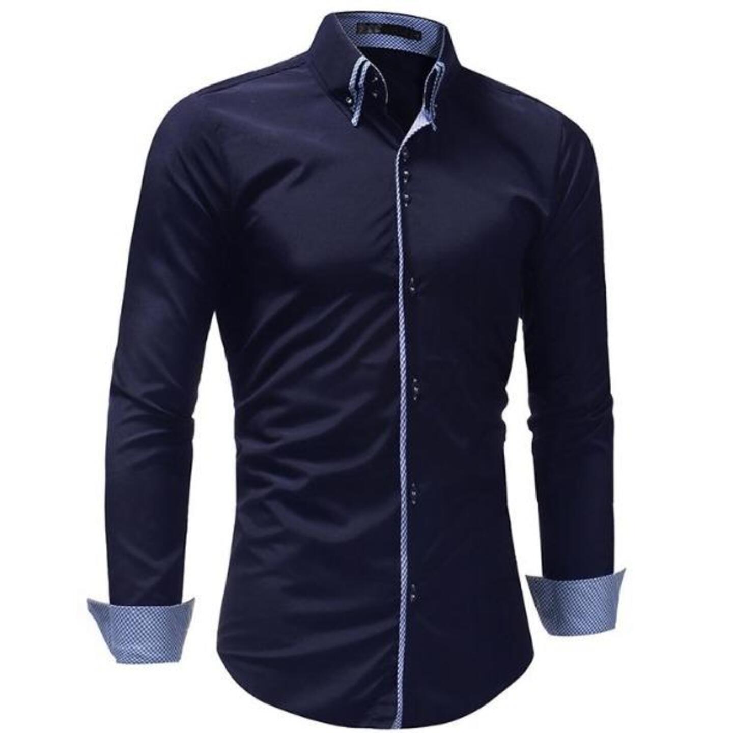 Cotton Solid Slim Fit Casual Shirt Code C663170
