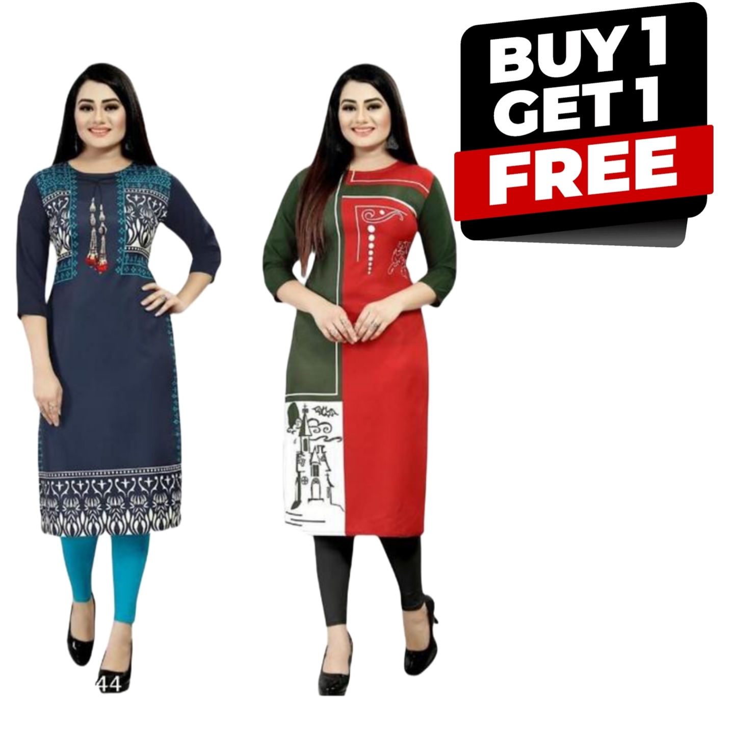Aakarsha Refined Kurtis 308190444