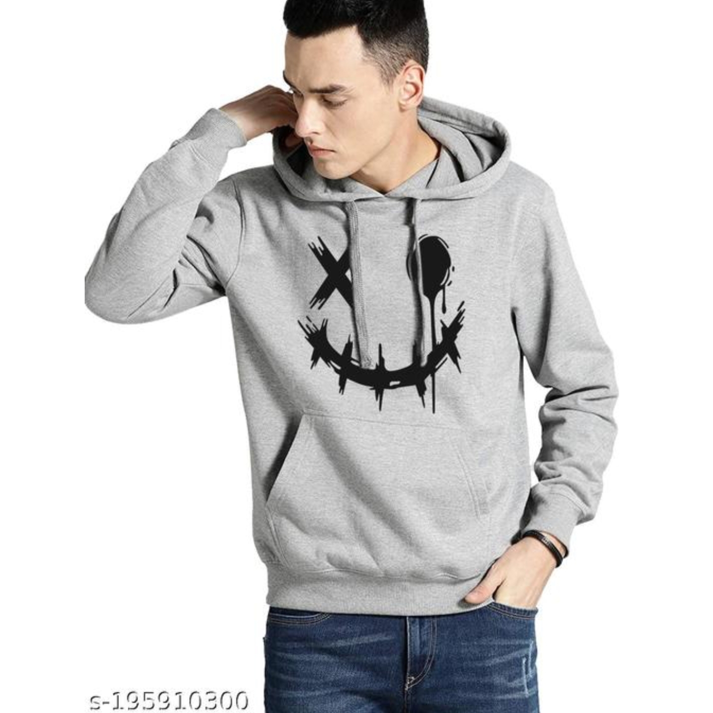 KEESOR Men Sweatshirt|Men Jacket|Men Cotton Hooded Neck Sweatshirt 195910300