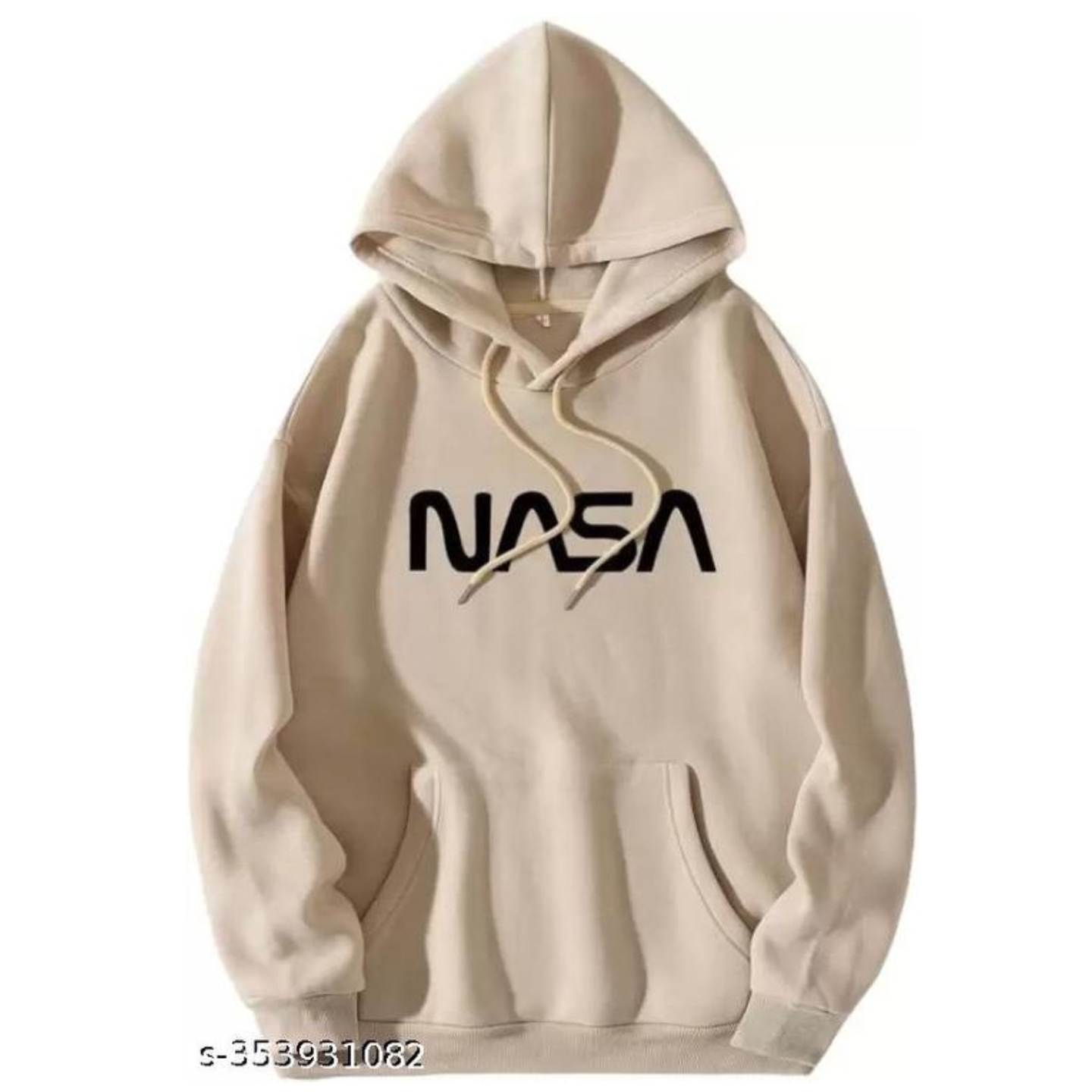 Fullsleeve premium Quality Beige NASA Hoodie sweatshirt for Men and Boys 353931082