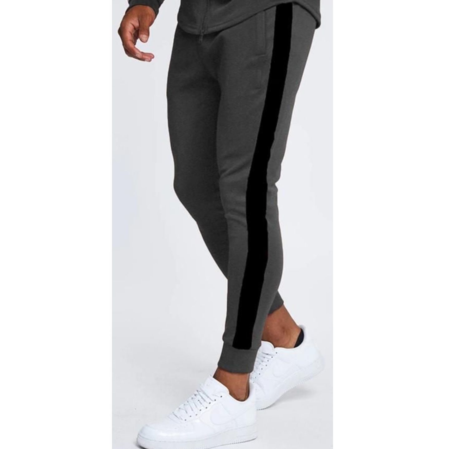 Polyester Blend Solid Slim Fit Track Pant (Code: C940883)