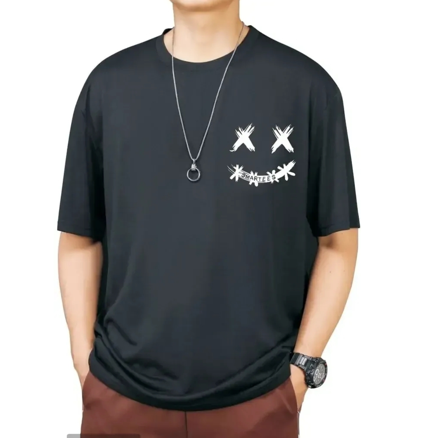 Stylish Fancy Cotton Blend T-Shirts For Men P-14333913