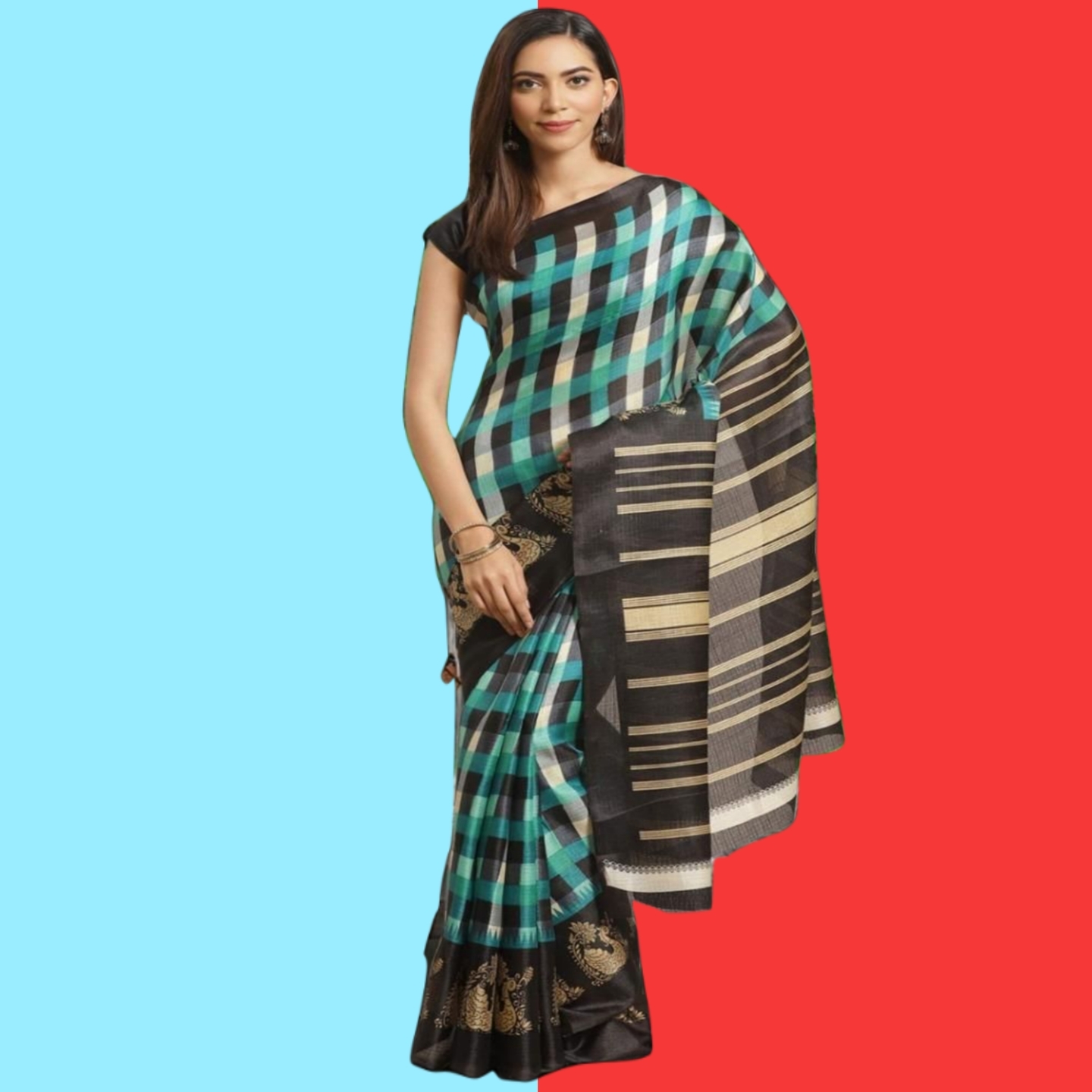 Delicate Printed Art Silk Sarees Code C1690703