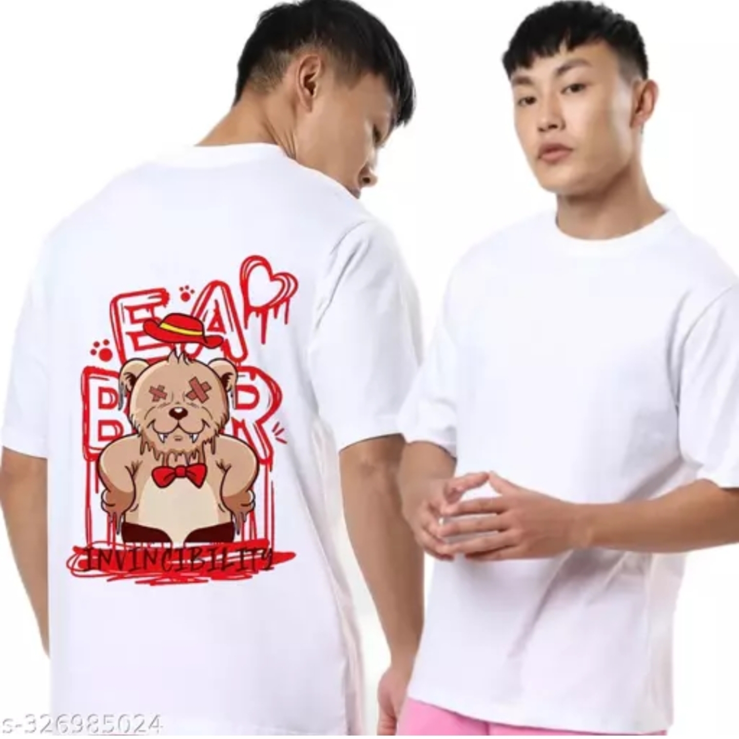 Oversize Polyster Mens Tshirt s-326985024