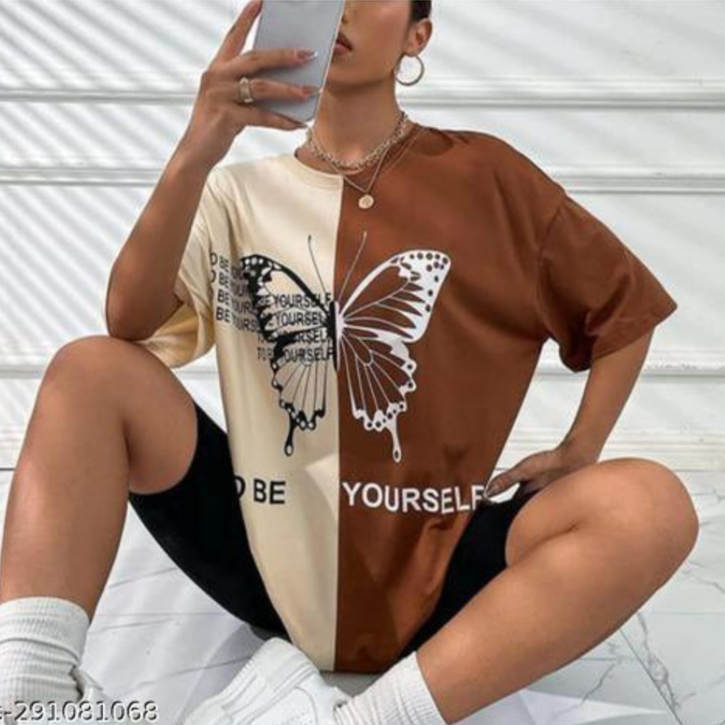 DHOISE TSHIRT FOR BUTTERFLY PATTERN 291081068