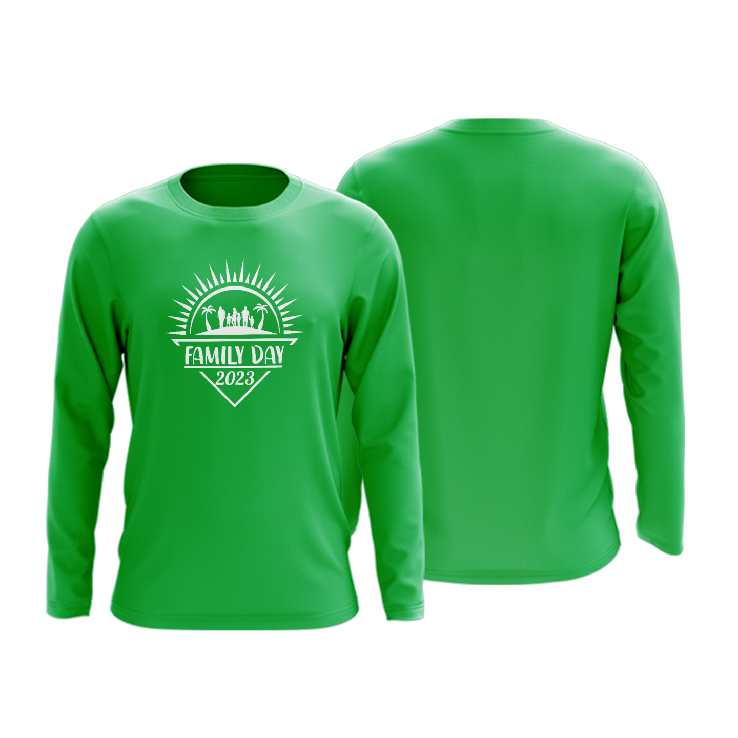 Family Day Long Sleeve T-Shirt Design 13