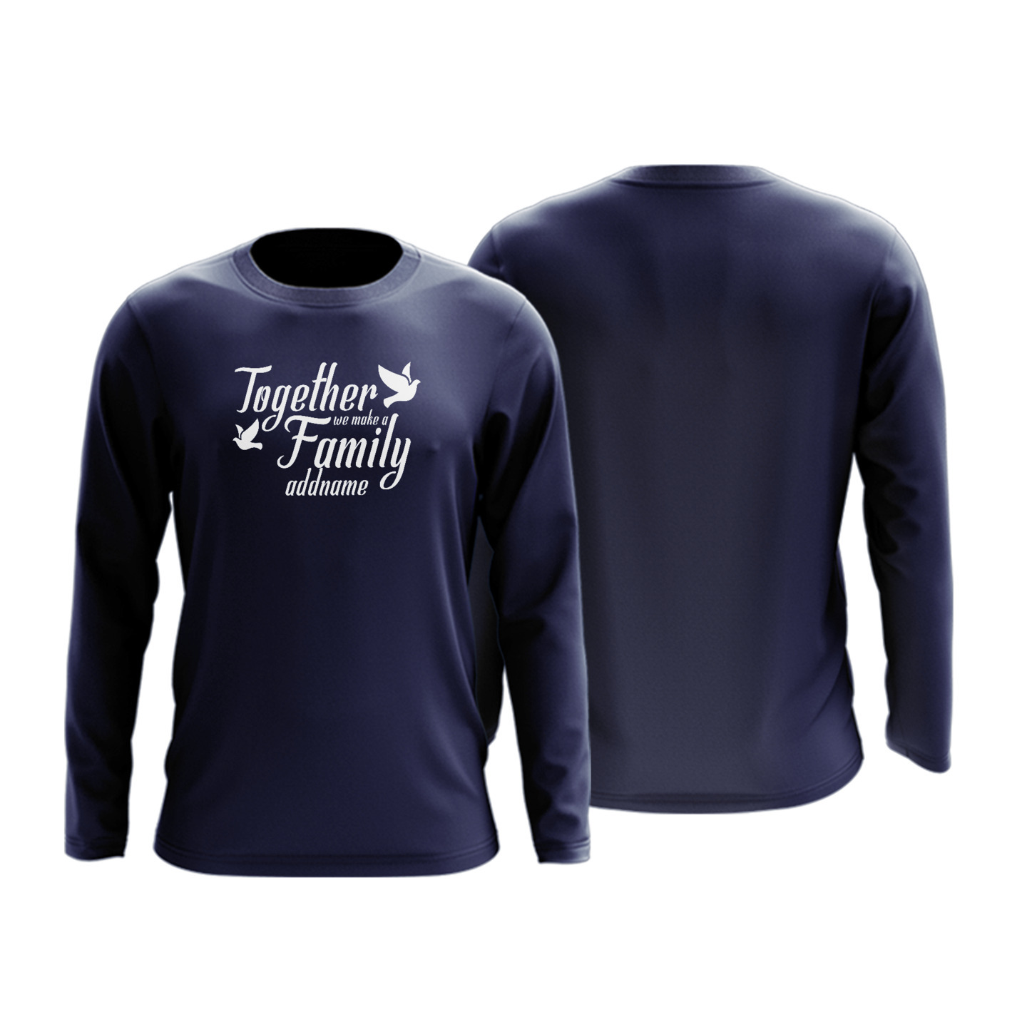 Family Day Long Sleeve T-Shirt Design 8