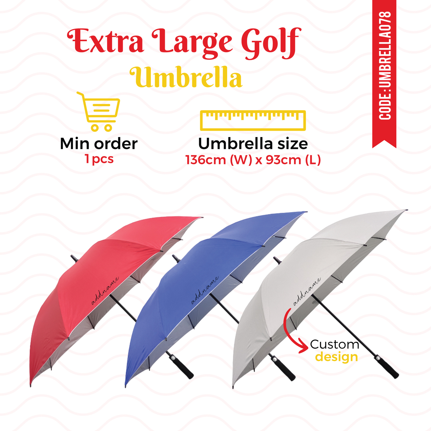 Extra Large Golf Umbrella