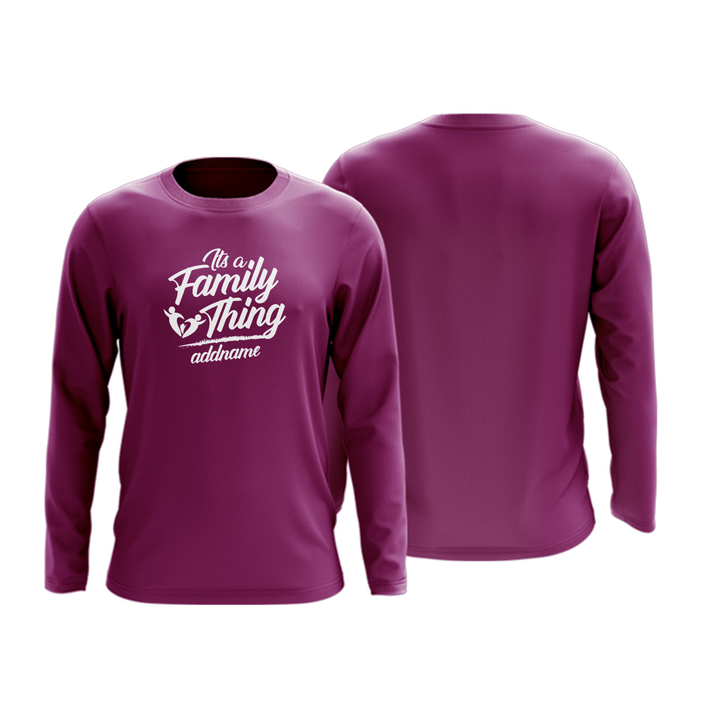 Family Day Long Sleeve T-Shirt Design 6